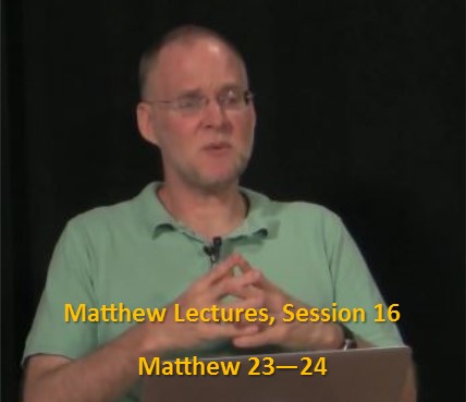 Craig Keener: Matthew, Lecture 16