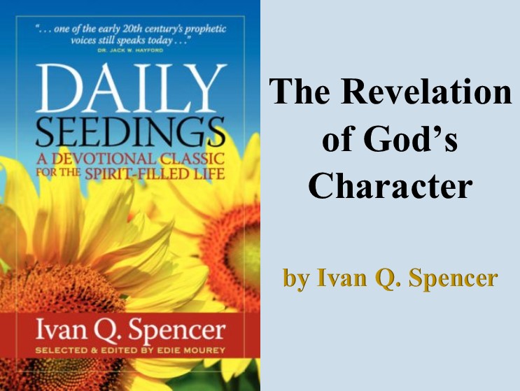 Daily Seedings: The Revelation of God’s Character