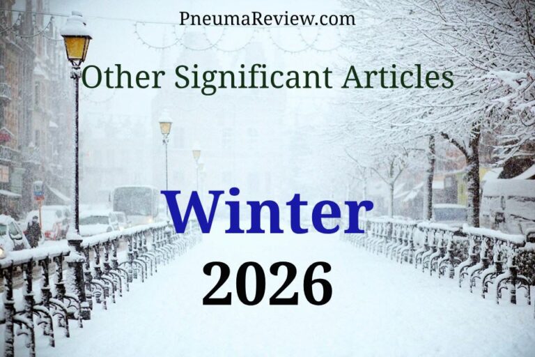 Winter 2026: Other Significant Articles
